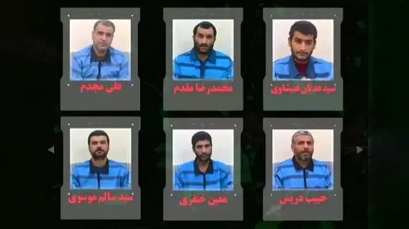 اعترافات داغ 6 تروریست‌ اعدام‌شده در صبح امروز / دو نارنجک در ایستگاه گاز خرمشهر پرتاب کردیم ...