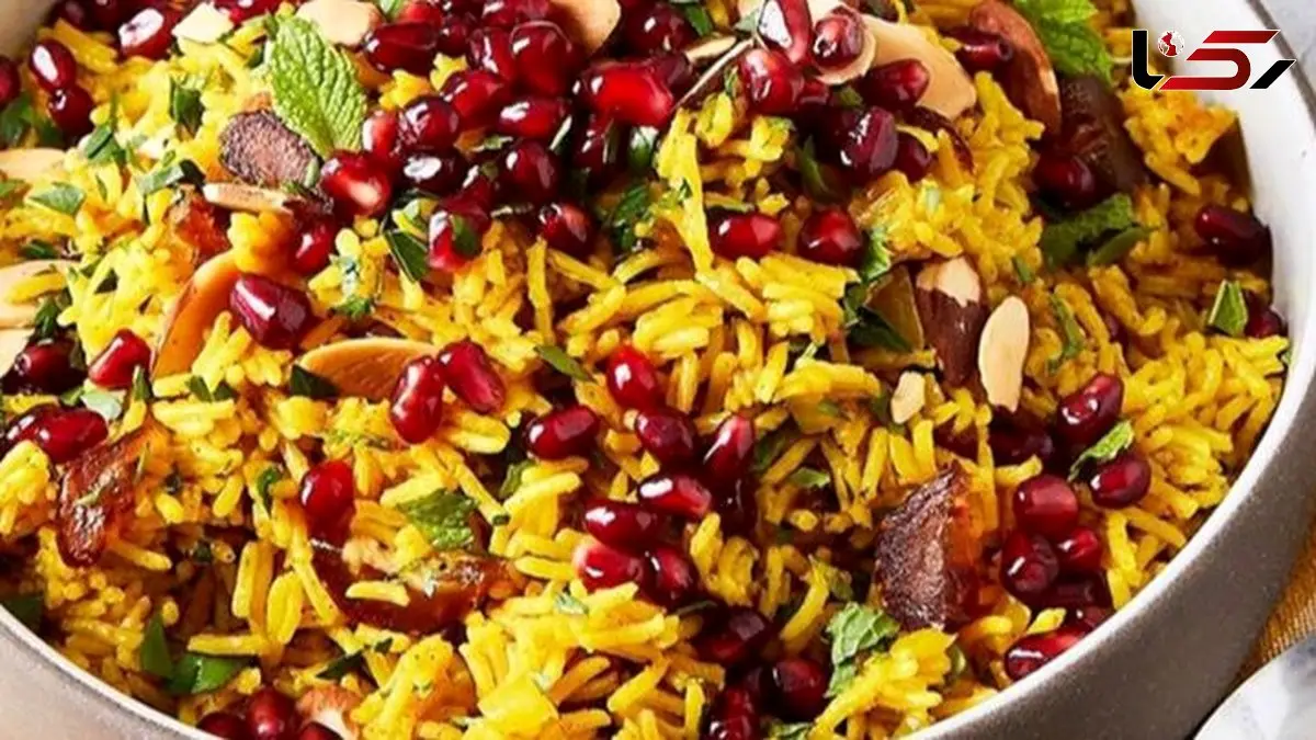 طرز تهیه انار پلو شیرازی؛ غذای خاص شب یلدا
