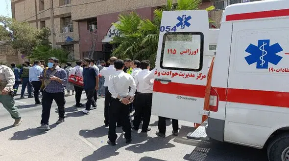 اولین فیلم از داخل ساختمان دادگستری زاهدان بعد از حمله تروریستی