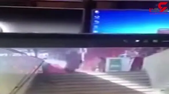 فیلم هولناک از لحظه آتش گرفتن مسافران در انفجار قطار در مصر / 16+