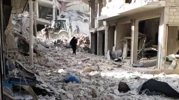 ده‌ها کشته و زخمی بر اثر انفجار در سوریه+عکس