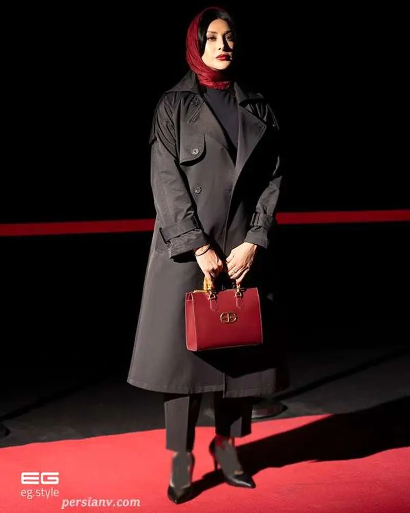 آزاده صمدی با یک استایل پاییزی دلبری کرد