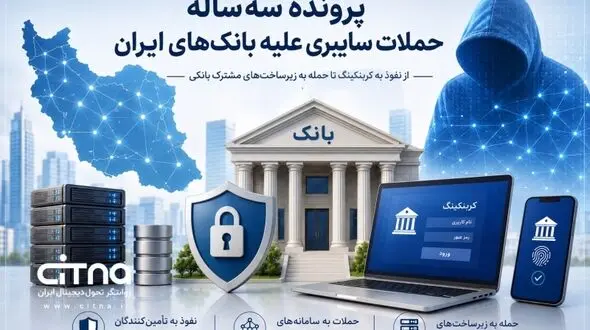 پرونده سه‌ساله حملات سایبری علیه بانک‌های ایران؛ از نفوذ به کربنکینگ تا حمله به زیرساخت‌های مشترک بانکی