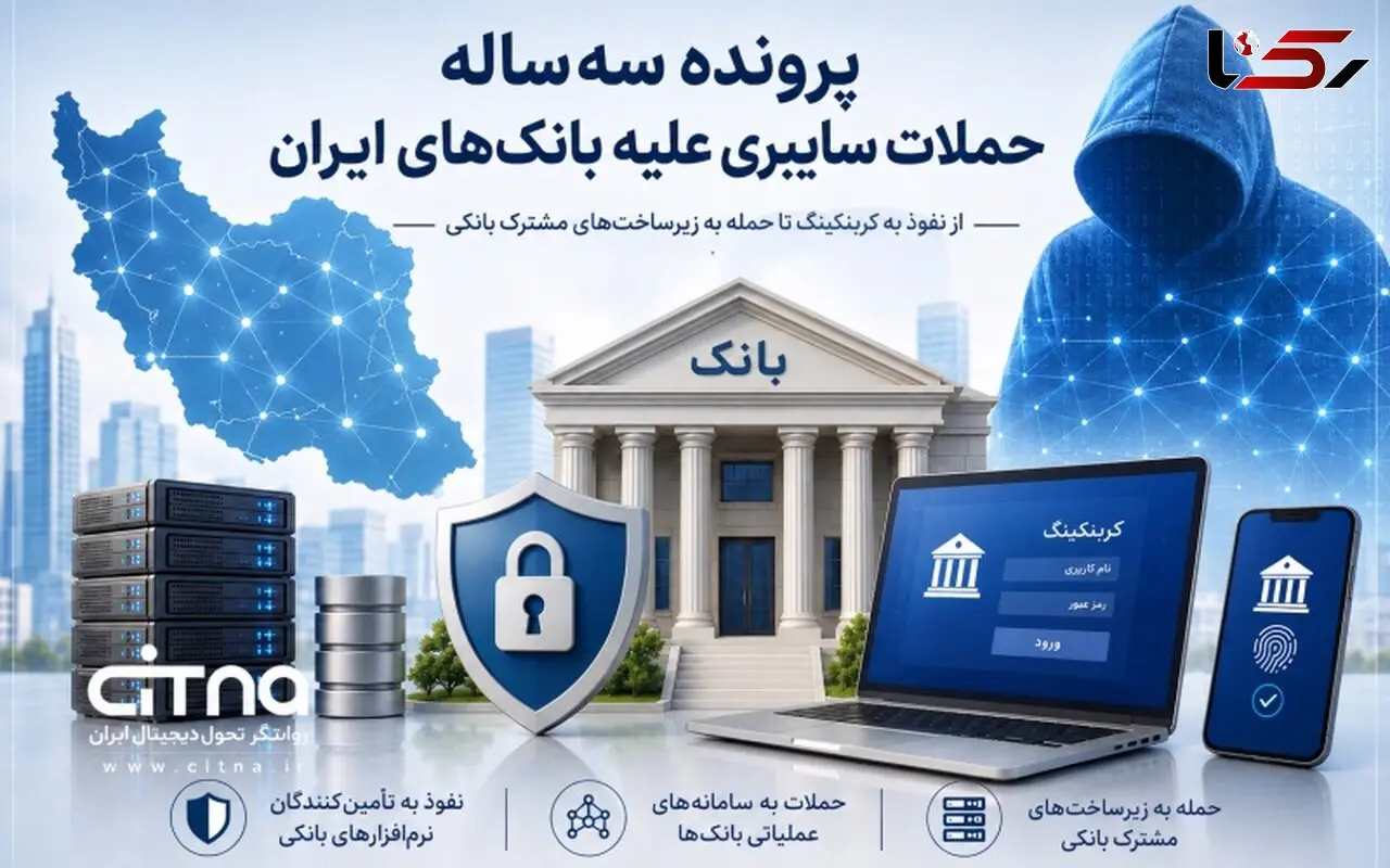 پرونده سه‌ساله حملات سایبری علیه بانک‌های ایران؛ از نفوذ به کربنکینگ تا حمله به زیرساخت‌های مشترک بانکی