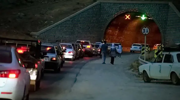 تصادف در تونل شماره ۱۰ چالوس/ یک نفر جان باخت