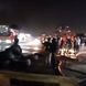فیلم  آتش‌سوزی همزمان با زلزله کرج  در نزدیکی نیروگاه شهید منتظر قائم البرز / ماجرا چه بود ؟!