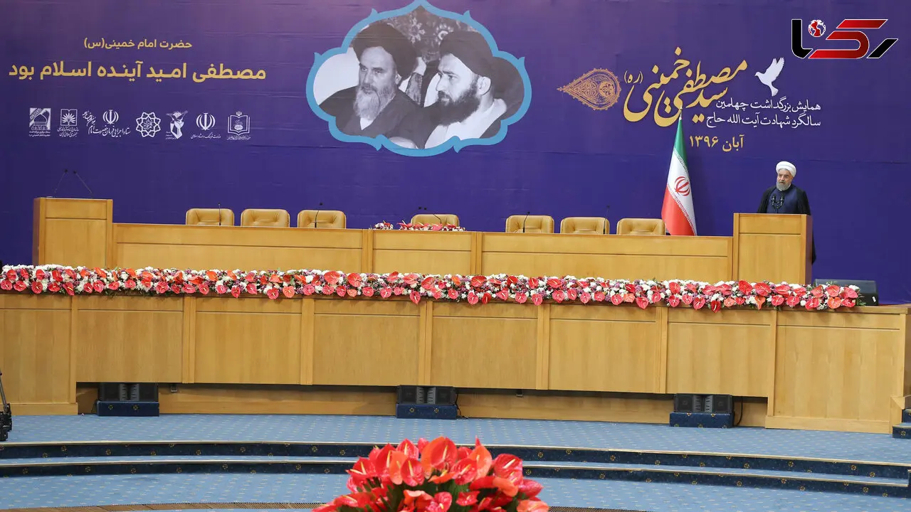 سخنرانی رییس جمهور در مراسم سالگرد شهادت آیت الله سید مصطفی خمینی + فیلم