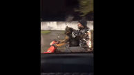 ویدئویی باورنکردنی از موتورسواری یک سگ در ایران!