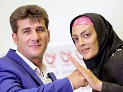 فیلم / شهربانو منصوریان: با شوهرم بحثم بشه از دور با پا می زنم و فرار تا حواسش باشه / نزدیکش نمیشم چون کشتی گیره بگیرتم بیچاره ام و ...