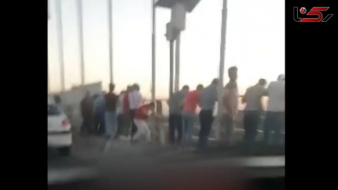 خودکشی دختر هشتگردی با پریدن از روی پل + فیلم
