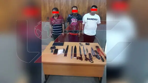 دستگیری اعضای باند زورگیری با سلاح سرد در ستارخان + فیلم 