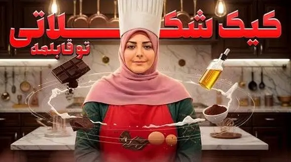 طرز تهیه کیک شکلاتی با المیرا؛ آسون‌ترین کیک دنیا برای روز مادر که دل هر مامانی رو می‌بره(فیلم)