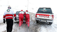 امدادرسانی به 968 نفر در 13 استان متأثر از برف و کولاک/ اسکان اضطراری 82 نفر 