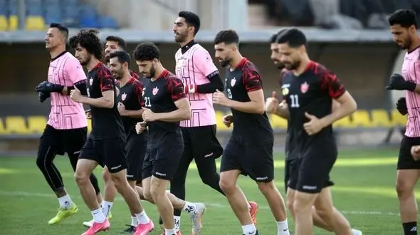 تصاویری از آخرین تمرین پرسپولیس پیش از دیدار با پیکان