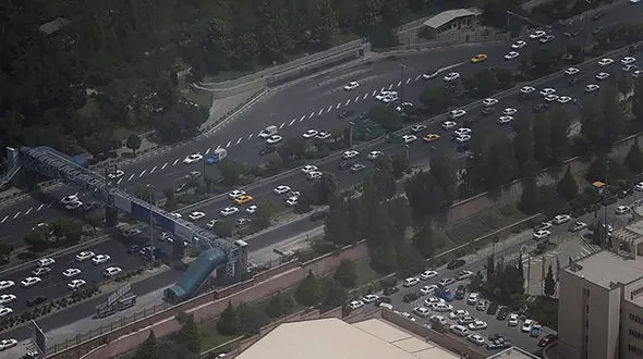 آلودگی هوای تهران در وضعیت قرمز! 