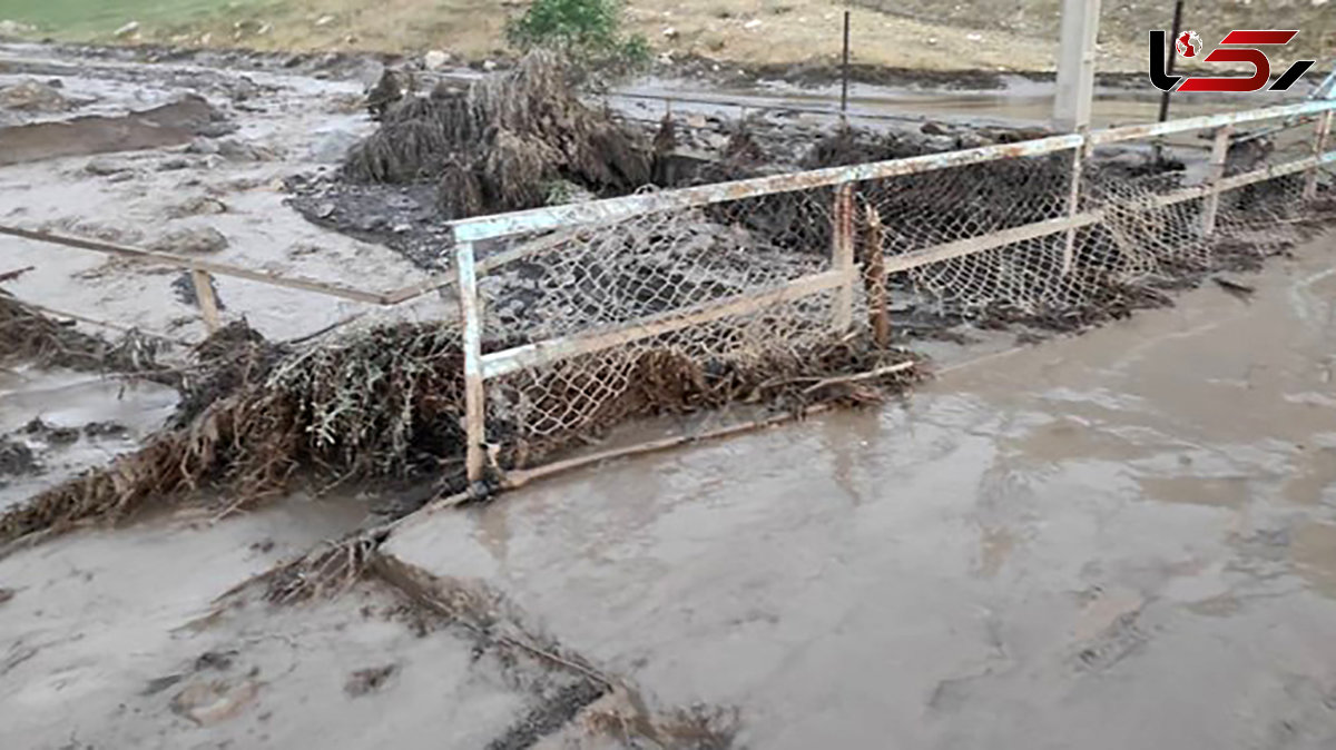 هم اکنون طغیان شدید رودخانه های روستای زید شهرستان بدره + فیلم