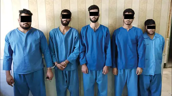 بازداشت 5 تبهکار مسلح و خشن در مشهد + اعتراف سریالی و عکس