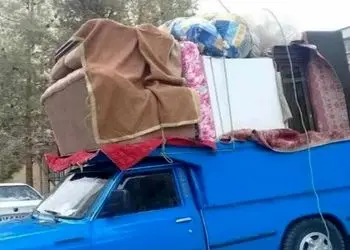 فیلم/ خلاقیت خندهدار راننده نیسان ایرانی در تعمیر ماشینش با ترکیب سپر پراید حماسه ساز شد/ هنر نزد ایرانیان است و بس