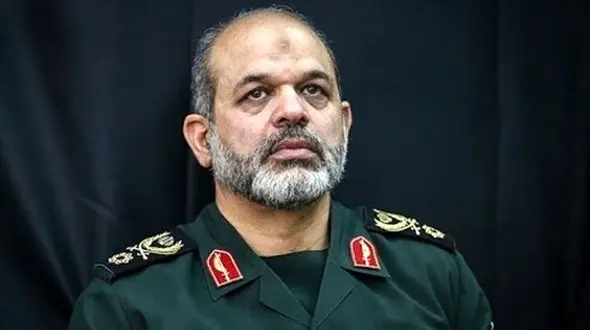 سردار وحیدی: پروازهای اصلی آمریکایی ها از پایگاهی که ایران مورد هدف قرار داد، انجام می‌شد + فیلم