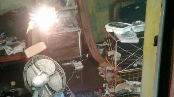 آتش سوزی خانه مسکونی در میدان شهید انوشیروان رضایی + عکس 