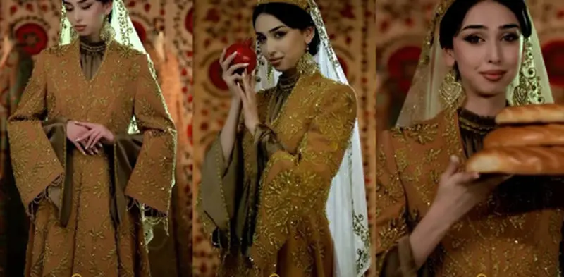 کالکشن طراح تاجیکی با الهام از شاهنامه