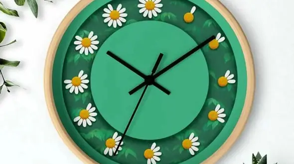 مدل های شیک ساعت دیواری رنگی + عکس