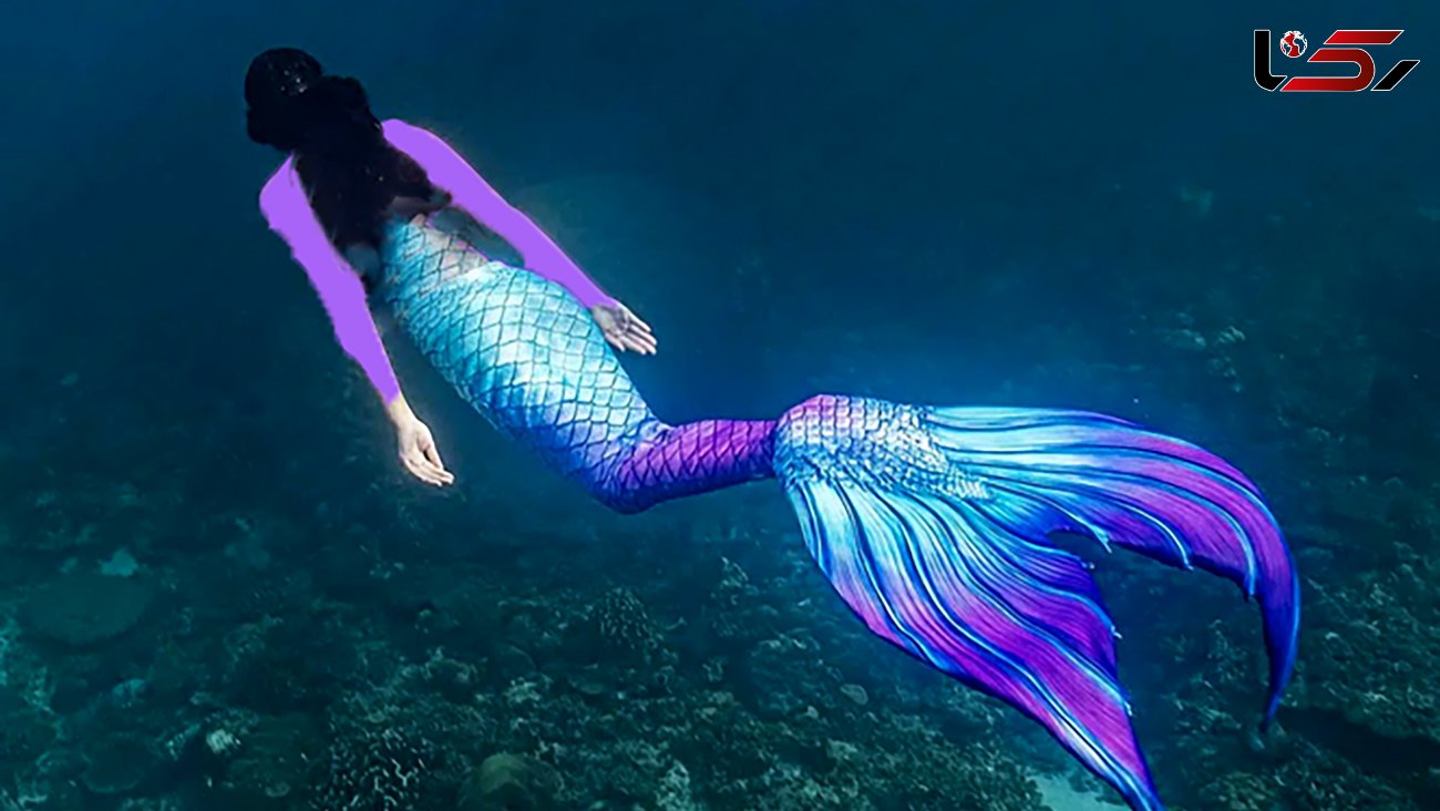 این دختر فوق زیبا پری دریایی ایران است + عکس دختر عجیب الخلقه ایرانی شبیه پری دریایی