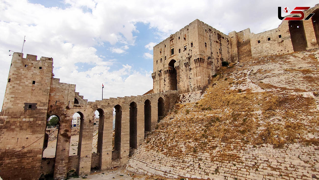 قلعه قرون وسطایی حلب بر اثر وقوع زلزله آسیب دید