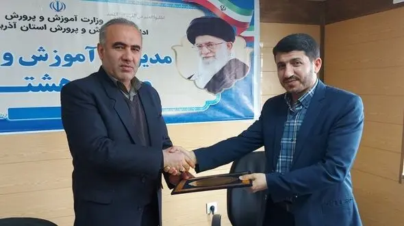 عادل مولوی بعنوان معاون پرورشی مدیریت آموزش و پرورش هشترود منصوب شد