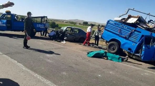 سانحه رانندگی مرگبار در شهرستان بستان آباد