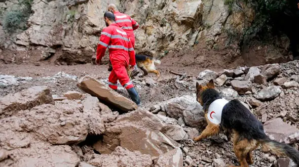 تداوم عملیات جست‌وجوی مفقودان در چالوس