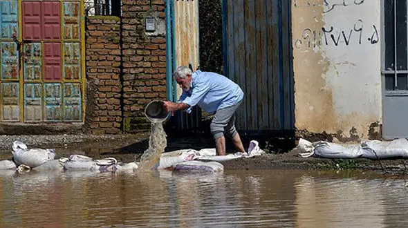 روستای حاجی‌آباد کردکوی تخلیه شد