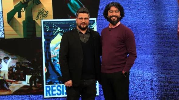 مستندساز حوزه فلسطین مهمان «ساعت به وقت قدس» + فیلم و عکس