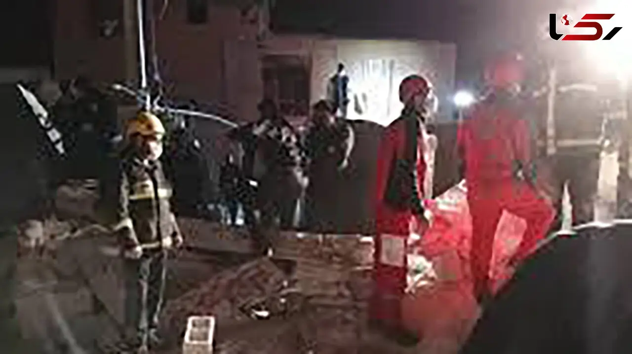 انفجار ساختمان در صیاد شیرازی / 2 نفر زنده زنده سوختند + عکس