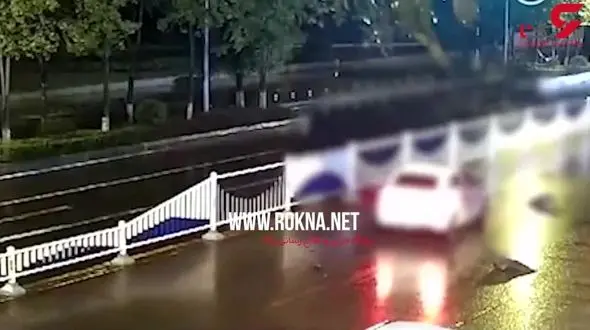 دو تصادف شدید عابر پیاده در کمتر از چند ثانیه! +فیلم 