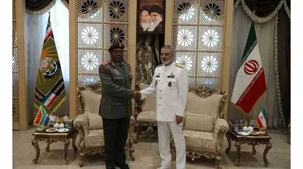 دیدار فرمانده نیروهای دفاع ملی آفریقای جنوبی با سرلشکر موسوی