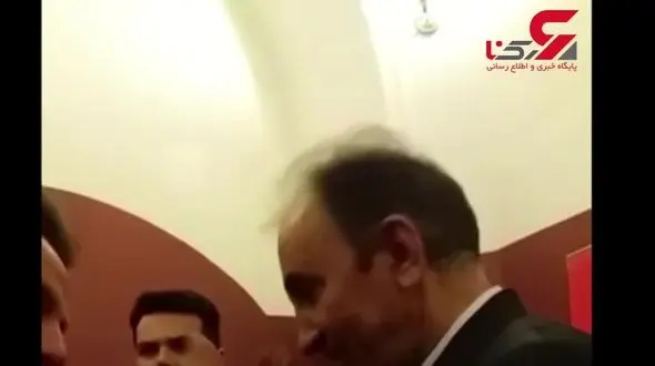 ویدئوی جنجالی از حاشیه های نشست شهردار تهران با سینماگران +فیلم 