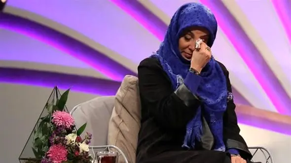 گریه‌های خانم بازیگر در برنامه فرمول یک +تصاویر
