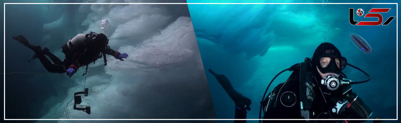 مناظر بکر در ماورای ورقه های یخی گرینلند +فیلم