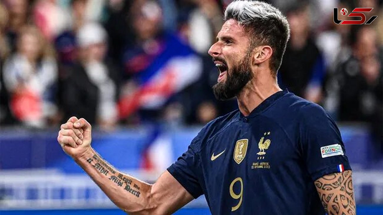 جام جهانی 2022 قطر/گل دوم فرانسه به استرالیا توسط ژیرو+فیلم