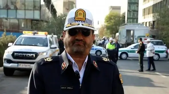 ترافیک سنگین اطراف خیابان طالقانی / محدودیت‌های مرحله دوم مراسم 13 آبان اجرا شد