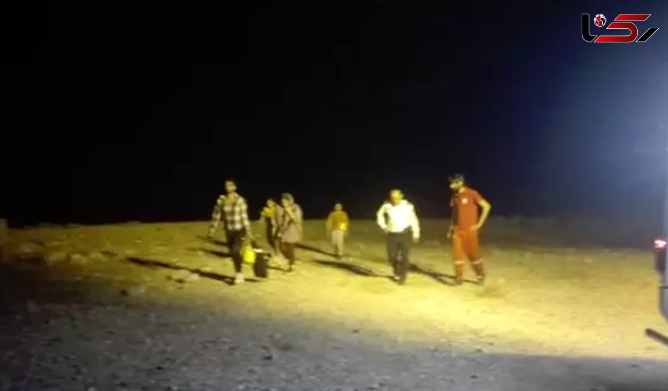 پایان عملیات نجات 4  بوشهری گمشده در  کوه‌های نمک + عکس 