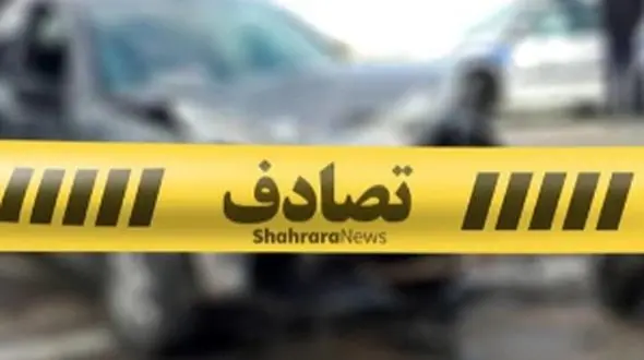 11 مجروح حاصل تصادف کامیون حمل زباله با هفت خودرو