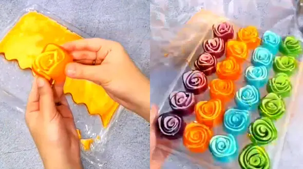 طرز تهیه ژله رولی + فیلم