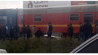 مرگ راننده پیکان در تصادف با قطار +فیلم و تصاویر 