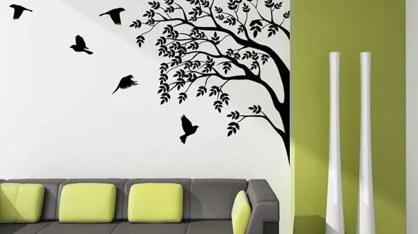 جذابیت دکوراسیون خانه با نقاشی های دیواری