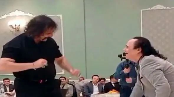 فیلم آواز باشکوه این آقا/ به قیافش میخوره چک پاس کنه ولی ببین وسط تالار چه ناز میرقصه!