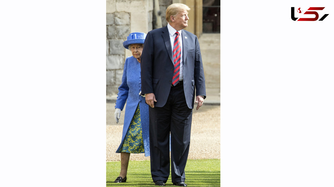 ترامپ ملکه انگلیس را تحقیر کرد!+ تصویر