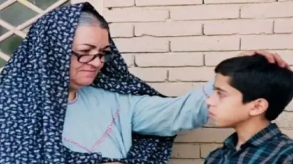 چهره پسر “بازیگر قصه های مجید” کپی بچگی های پدرش شد/ عکس