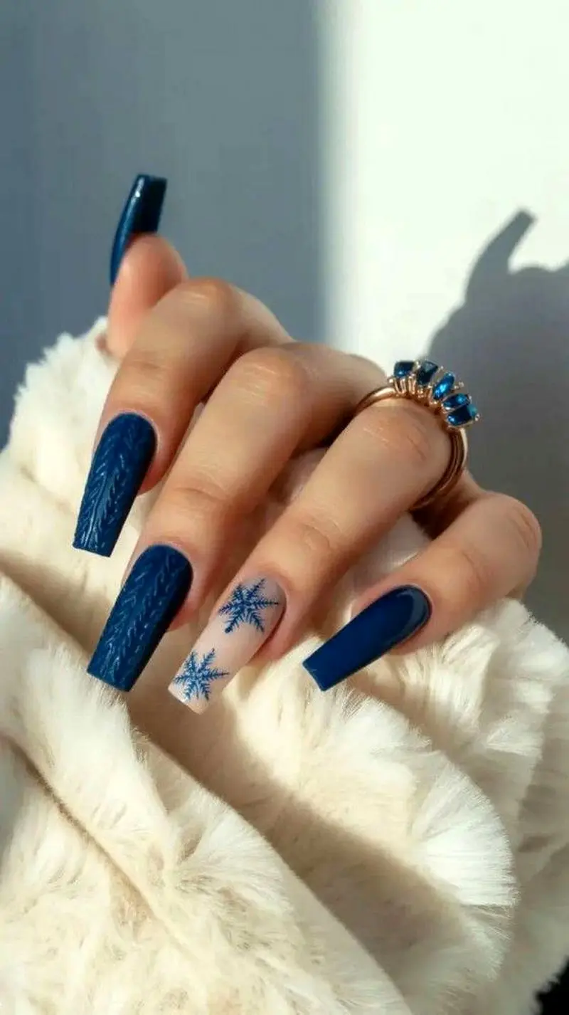 ناخن زمستانی | 30 طرح ناخن زمستانی ساده و شیک مناسب عروسی و تولد و حتی روزمره در تنوع بالا